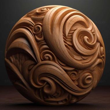 Patterns and decorations stl shape 2 3d model